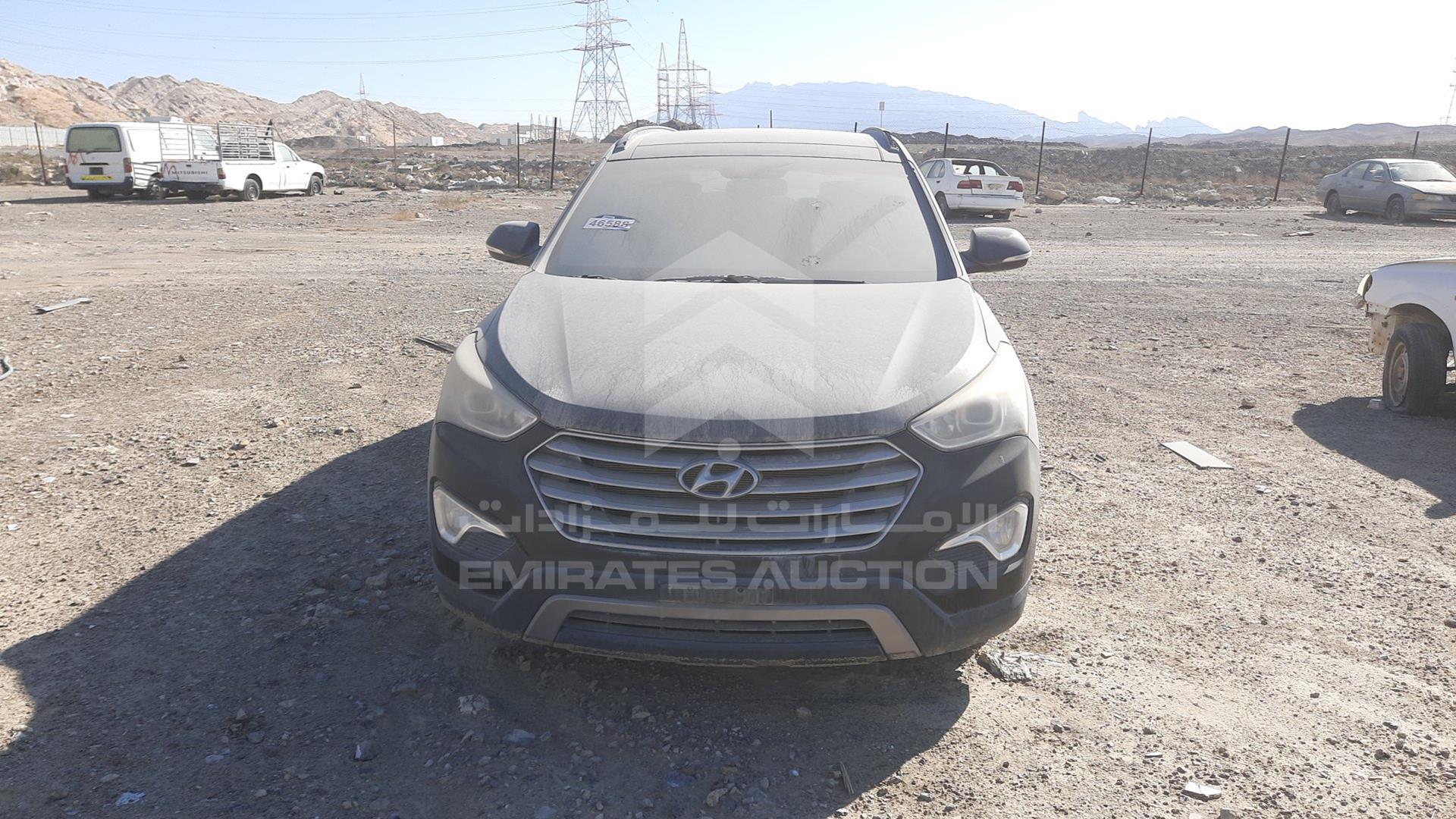 2014 HYUNDAI SANTA FE VIN: KMHSN81E3EU030365