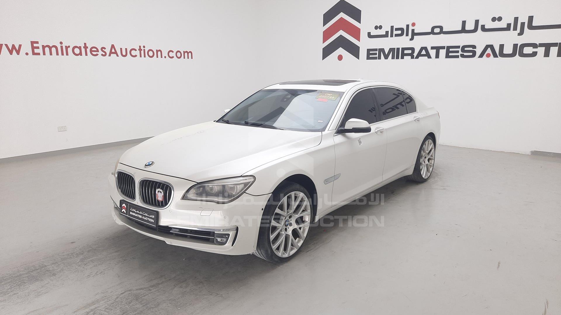 2014 BMW 740 LI VIN: WBAYE4103EDZ64860