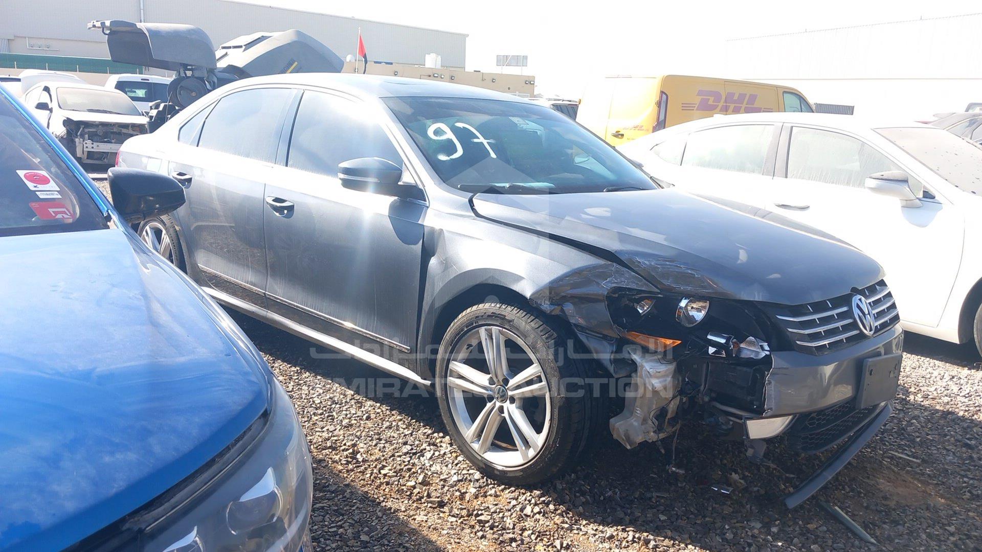 2015 VOLKSWAGEN PASSAT VIN: WVWCR7A37FC001349