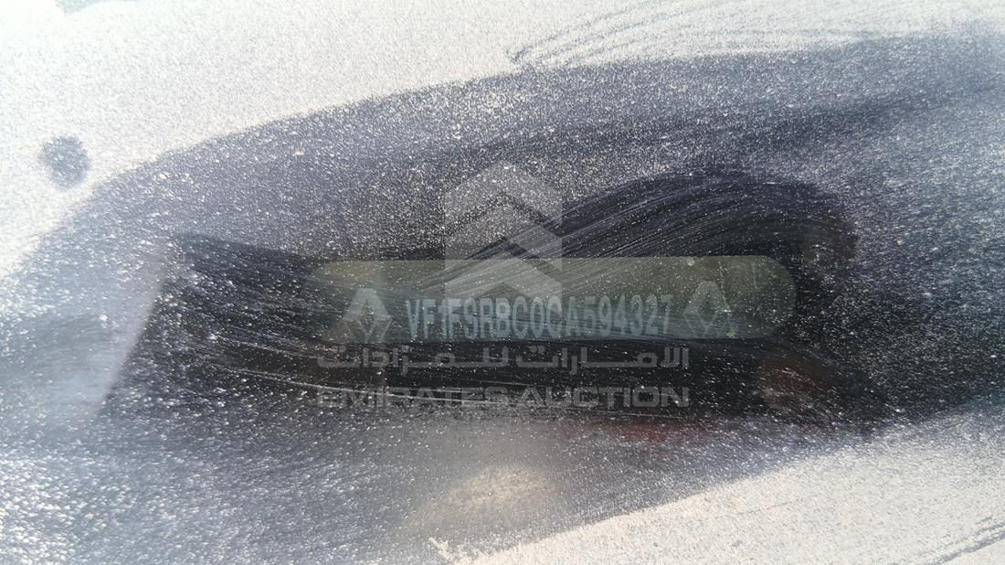 2012 Renault Logan — VIN on Frame — Photo 3