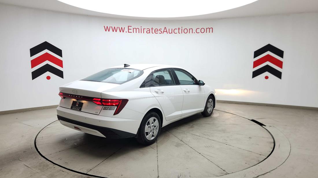 2025 Hyundai Accent — Rear Right Angle — Photo 10