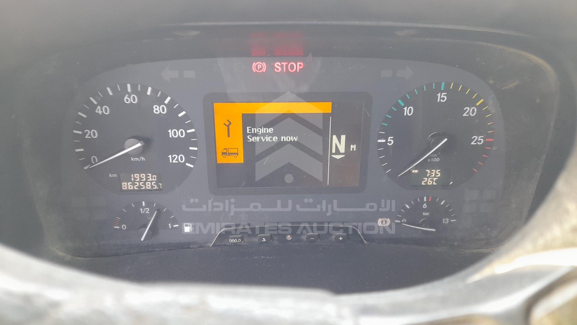 2008 MERCEDES ACTROS VIN: WDAKHCAAX8L280324