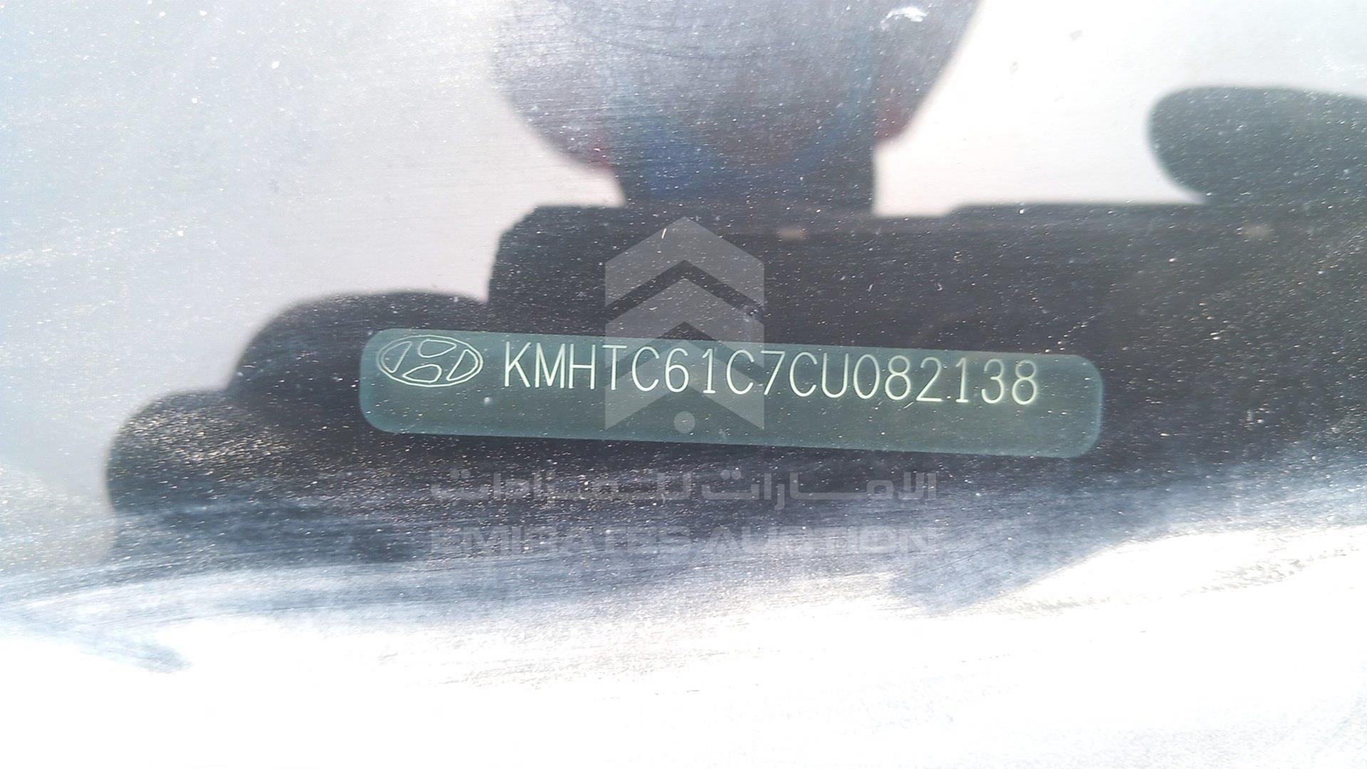 2012 HYUNDAI VELOSTER VIN: KMHTC61C7CU082138