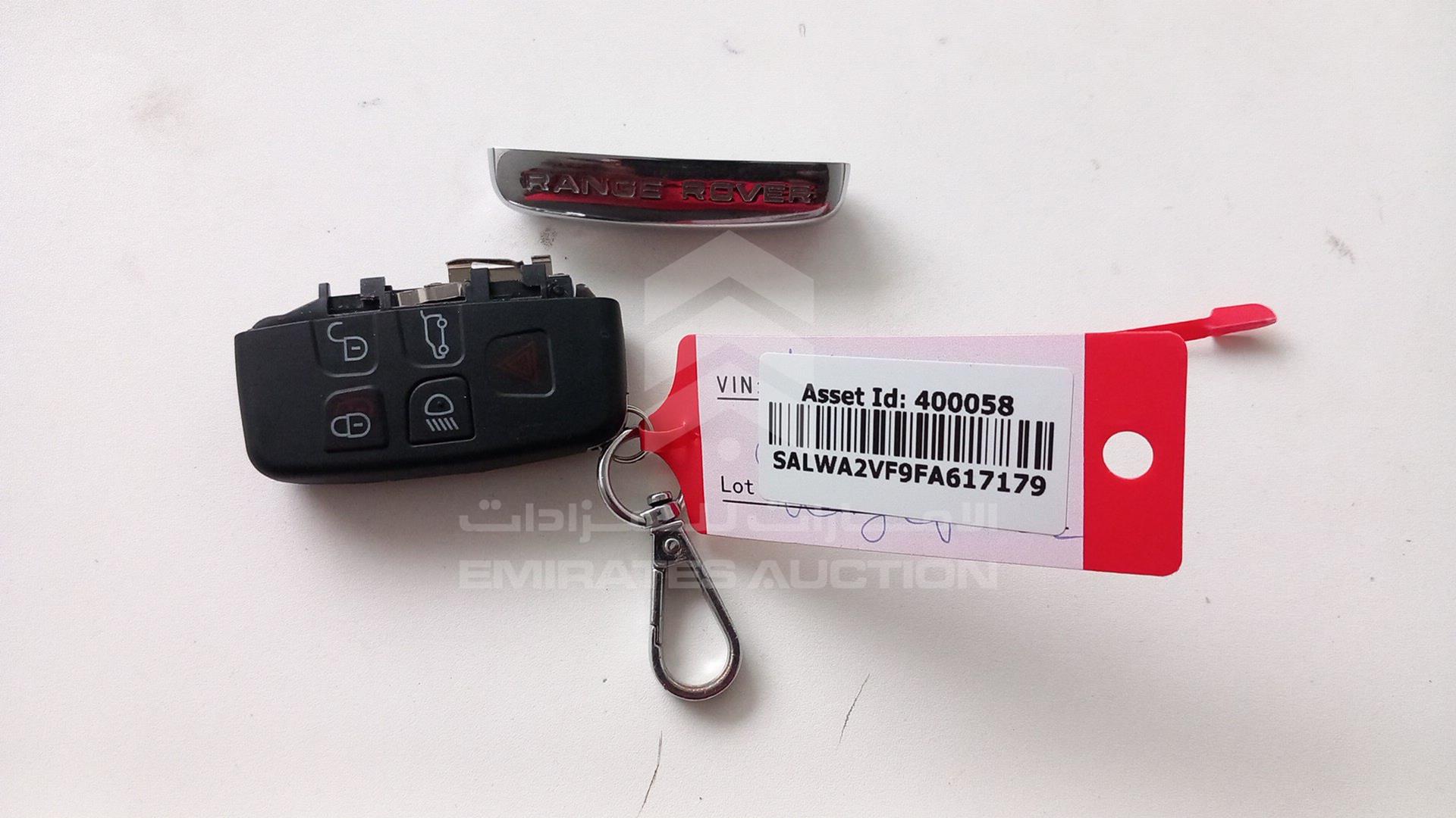 2015 RANGE ROVER SPORT VIN: SALWA2VF9FA617179