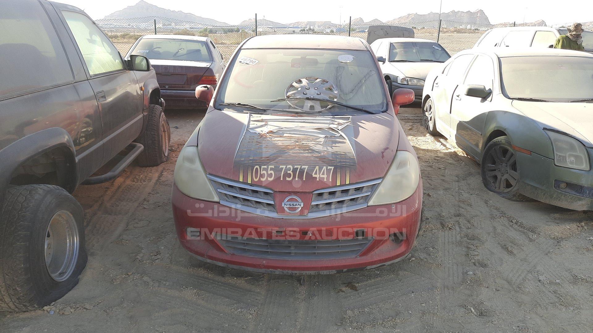 2009 NISSAN TIIDA VIN: JN1CC11CX9T038613