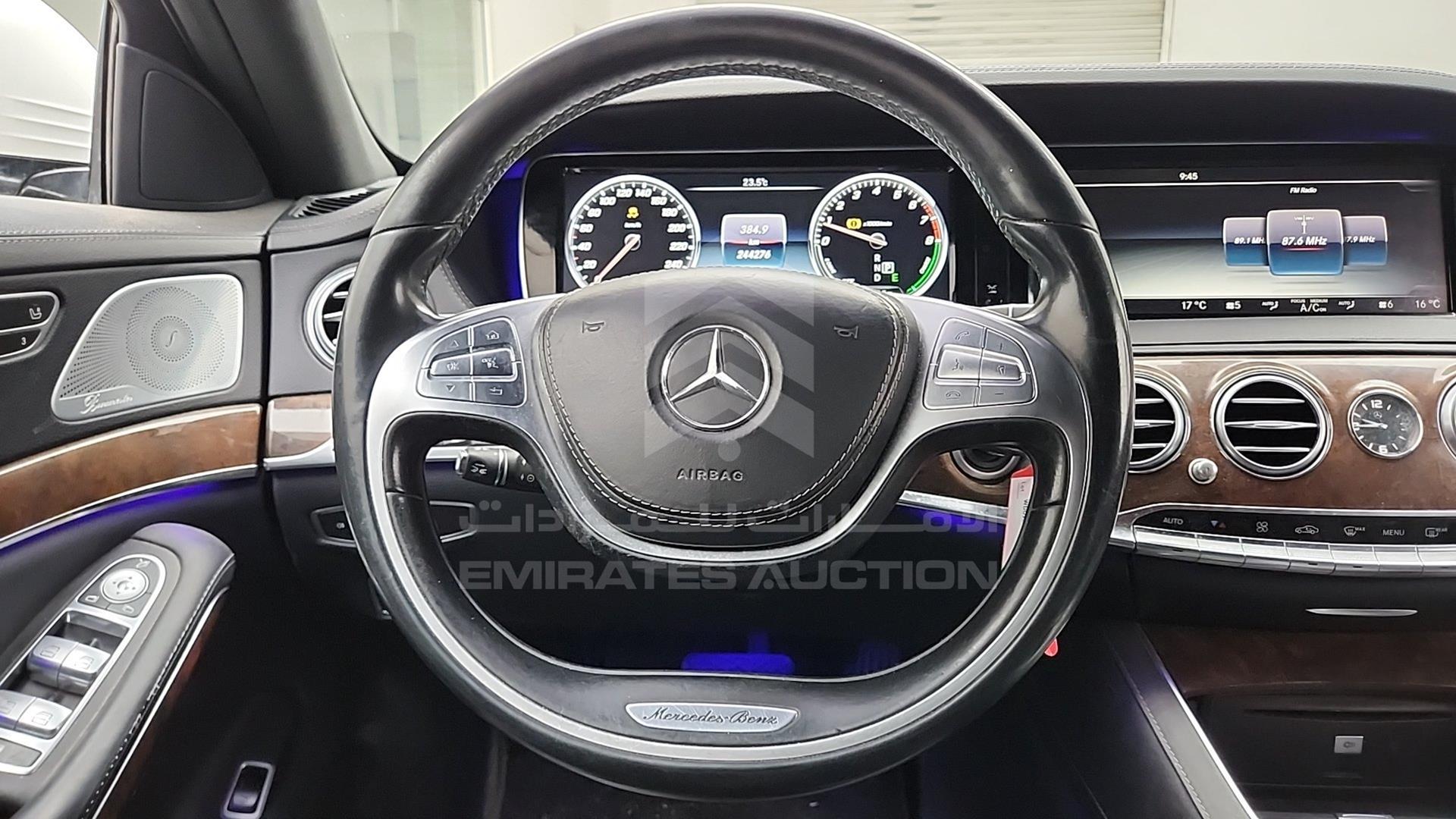 2015 MERCEDES S 400 VIN: WDD2220571A119310