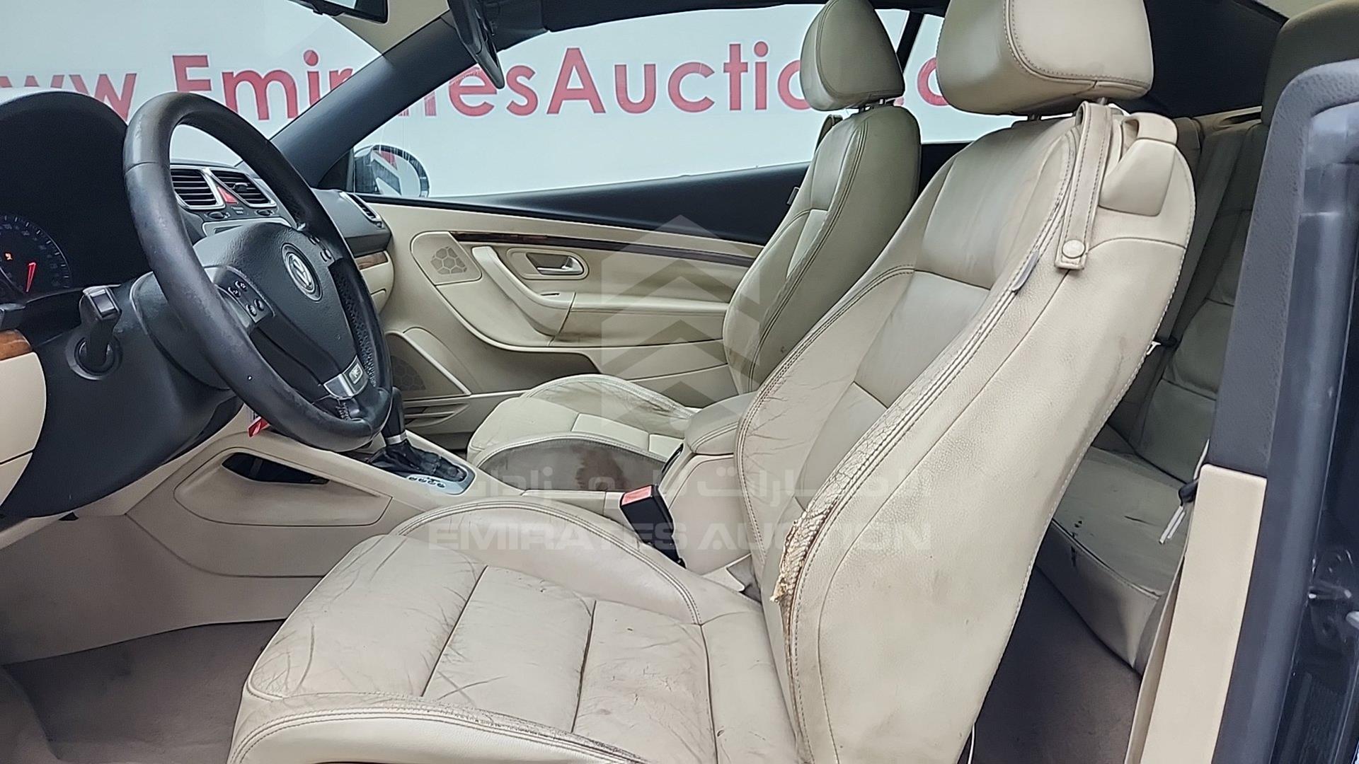 2008 VOLKSWAGEN EOS VIN: WVWAR21F78V000259
