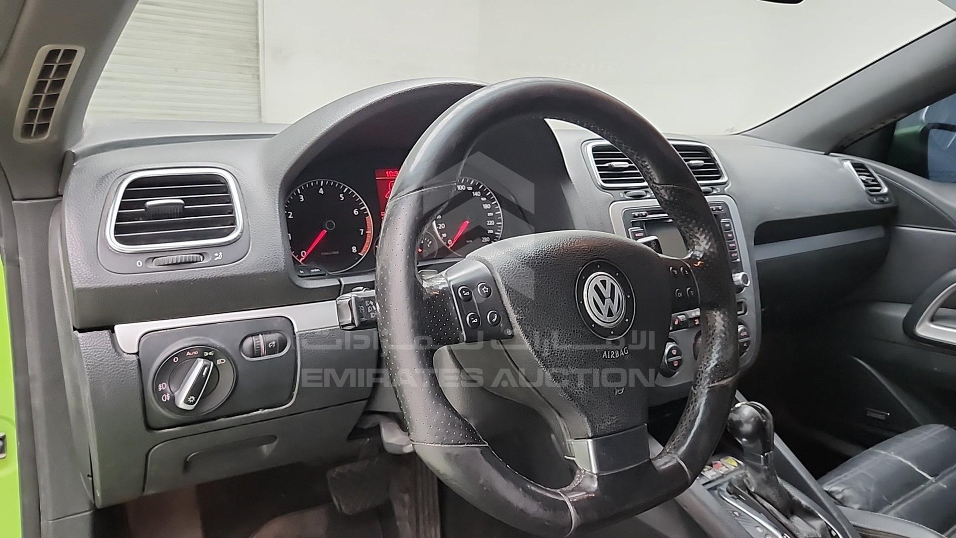 2009 VOLKSWAGEN SCIROCCO VIN: WVWBD21349V027011