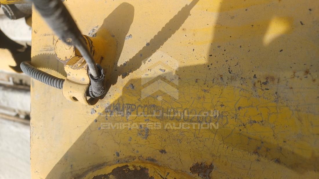 كوماتسو 2020 — رقم الشاسيه على الهيكل — صورة 3