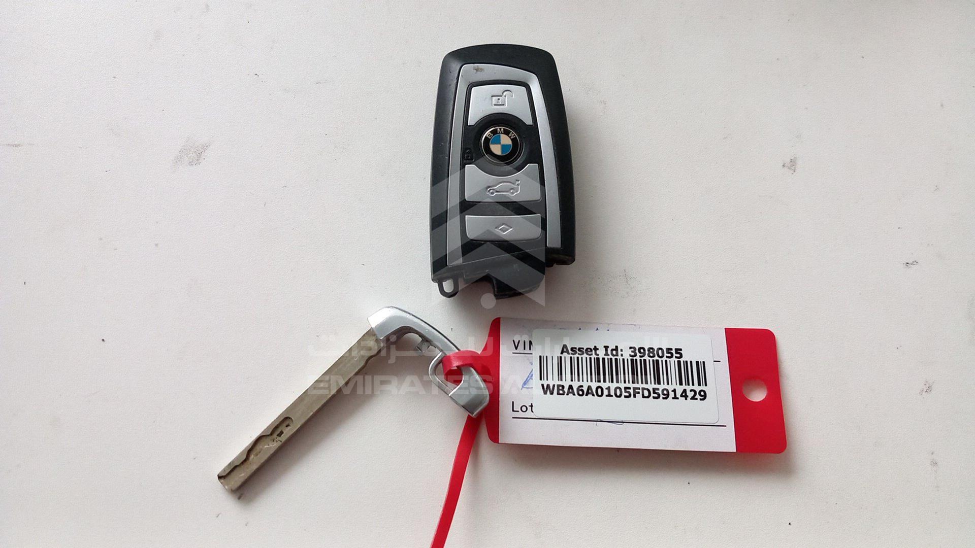 2015 BMW 640 VIN: WBA6A0105FD591429