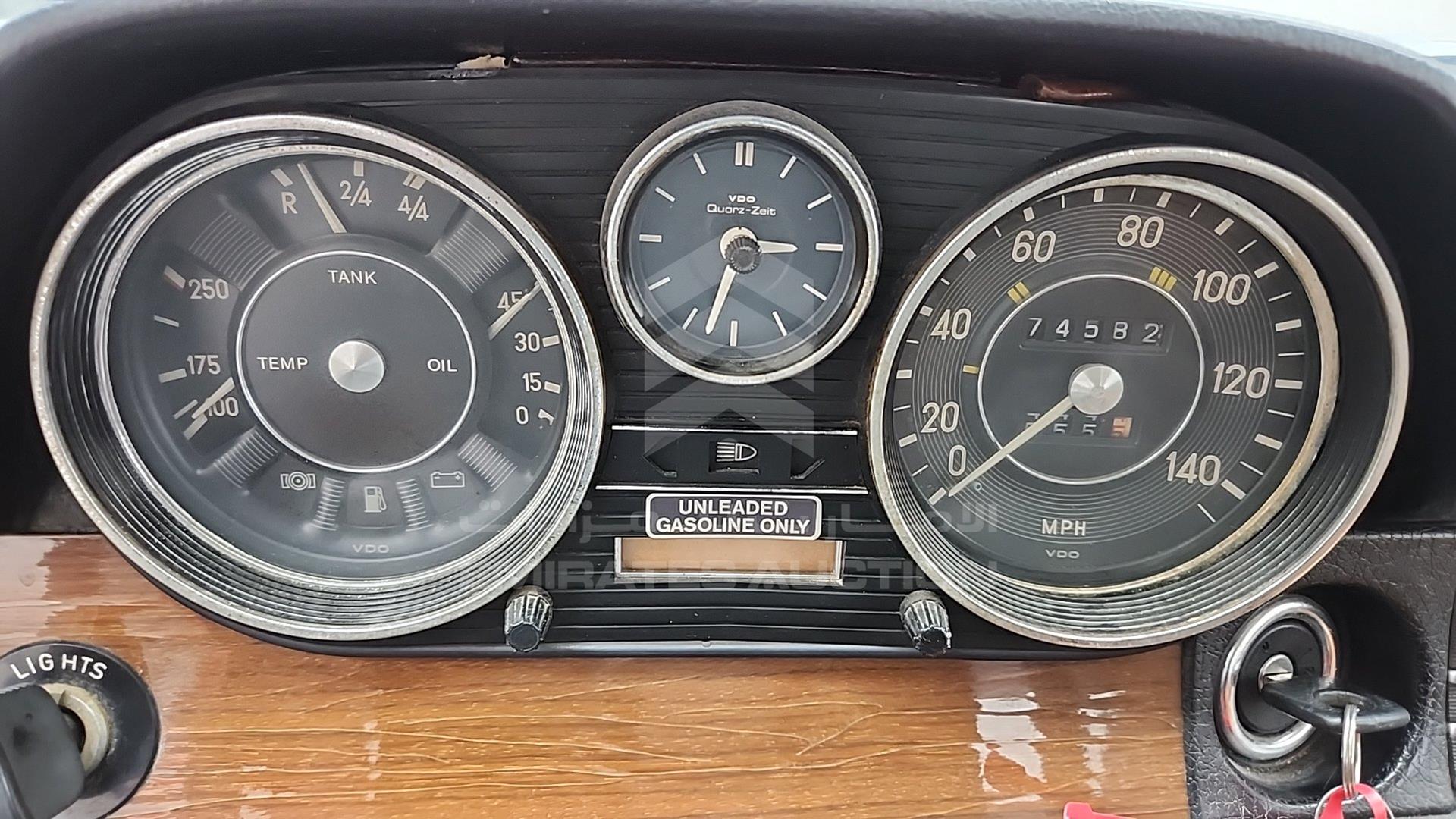 1975 MERCEDES 280 VIN: 11406012115799