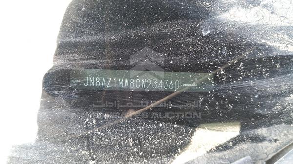 Nissan Murano 2012 JN8AZ1MW8CW234360 Image 2