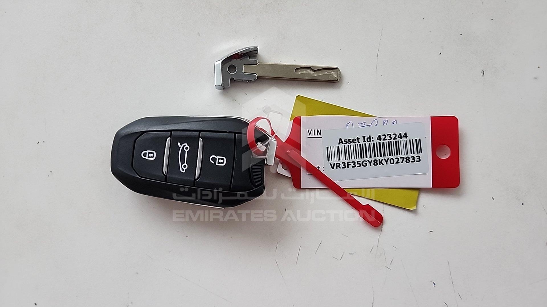 2019 PEUGEOT 508 VIN: VR3F35GY8KY027833