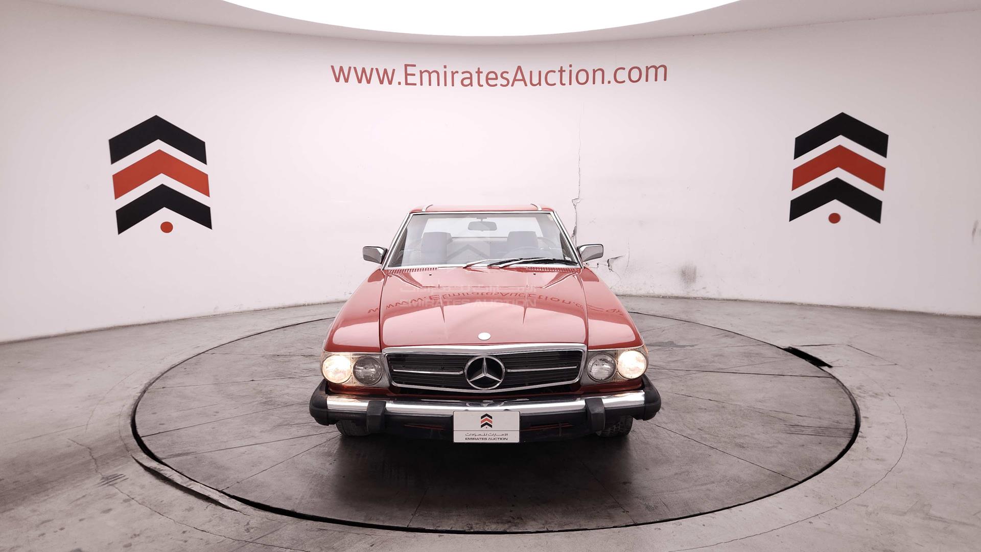 1981 MERCEDES SL 380 VIN: WDBBA45A8BB001658