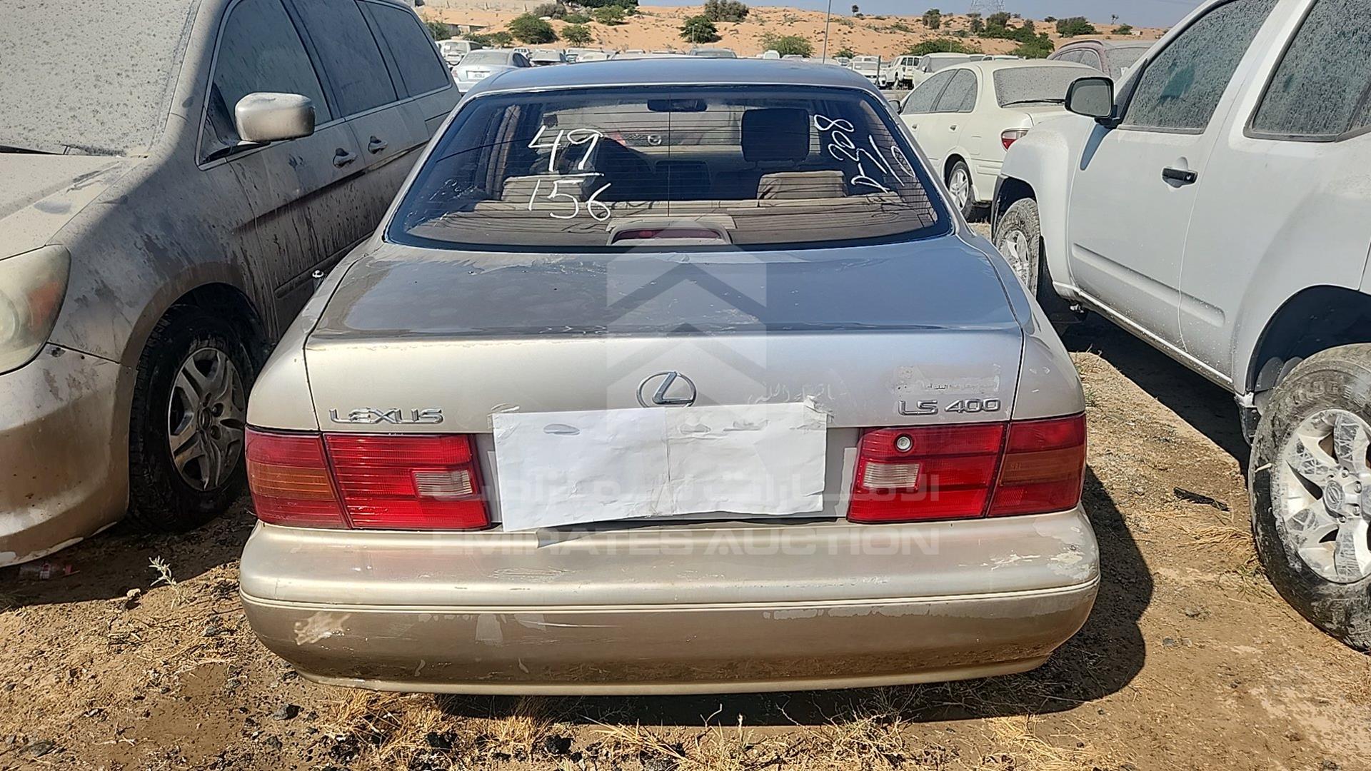 1996 LEXUS LS400 VIN: JT8BH22F2T0066244