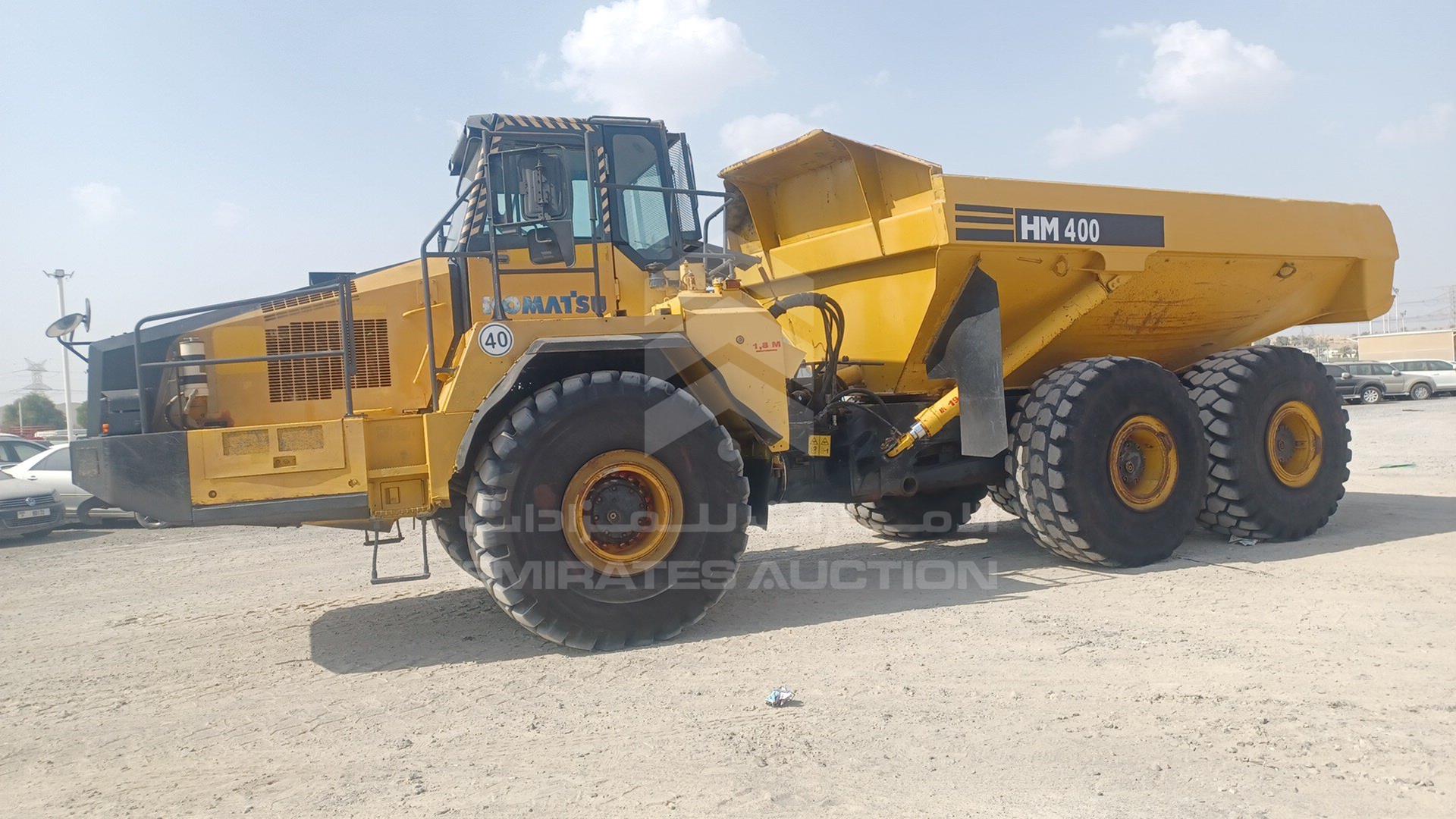 2015 KOMATSU HM400-2R VIN: KMTHM010V29007229