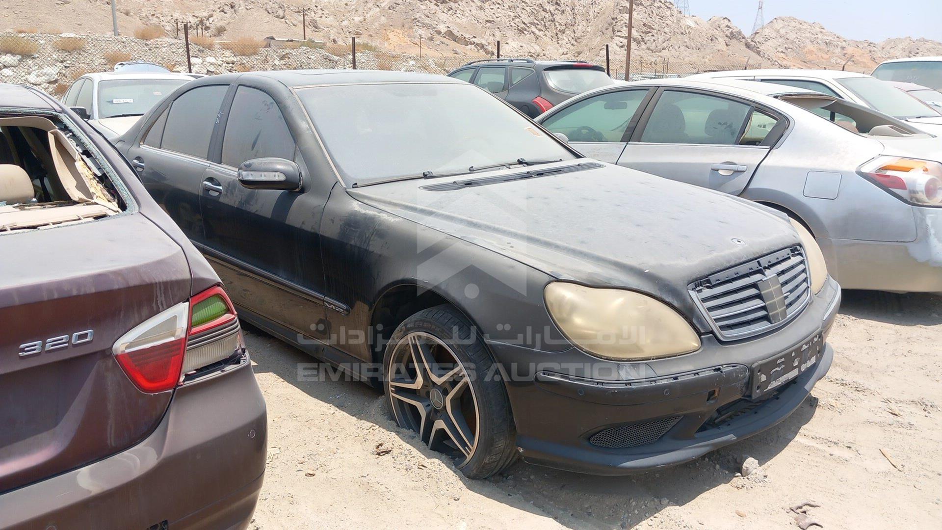 2003 MERCEDES S 600 VIN: WDB2201761A328973