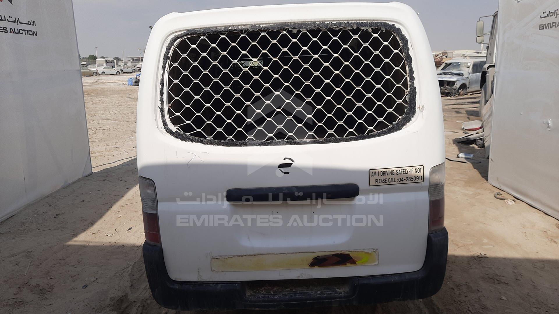 2004 NISSAN URVAN VIN: JN6FE52S94X406652