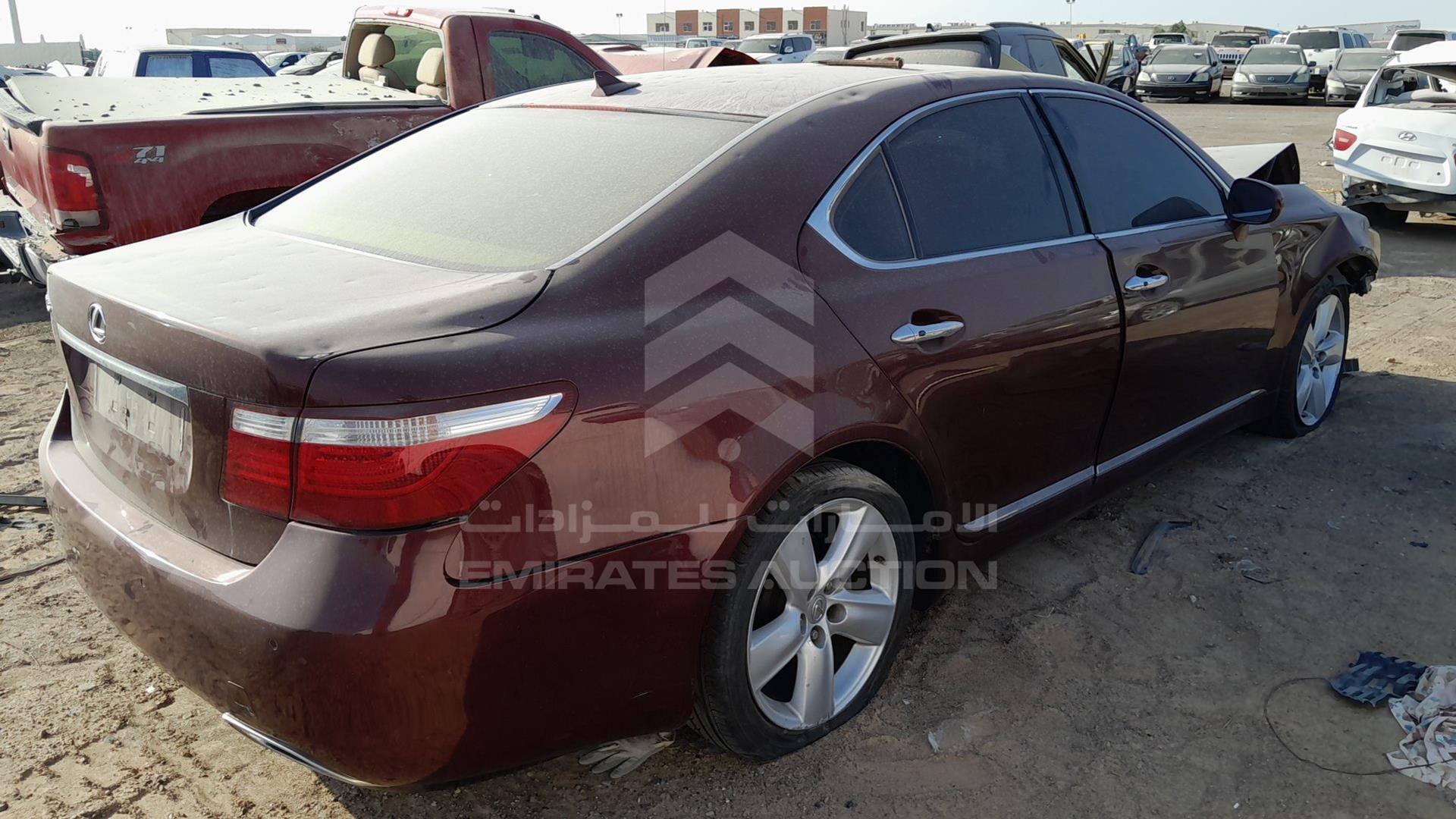 2007 LEXUS LS 460 VIN: JTHBL46F475046123