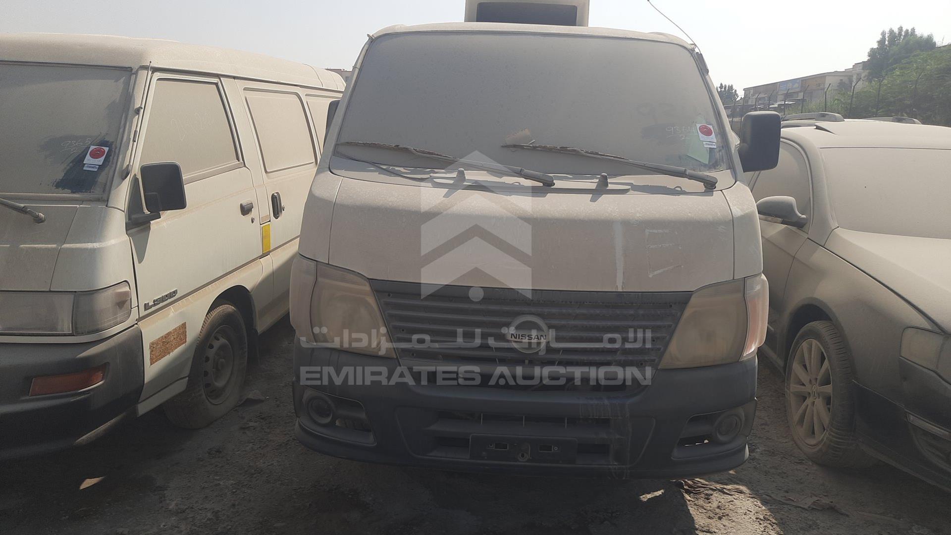 2008 NISSAN URVAN VIN: JN6AE52S68X100394
