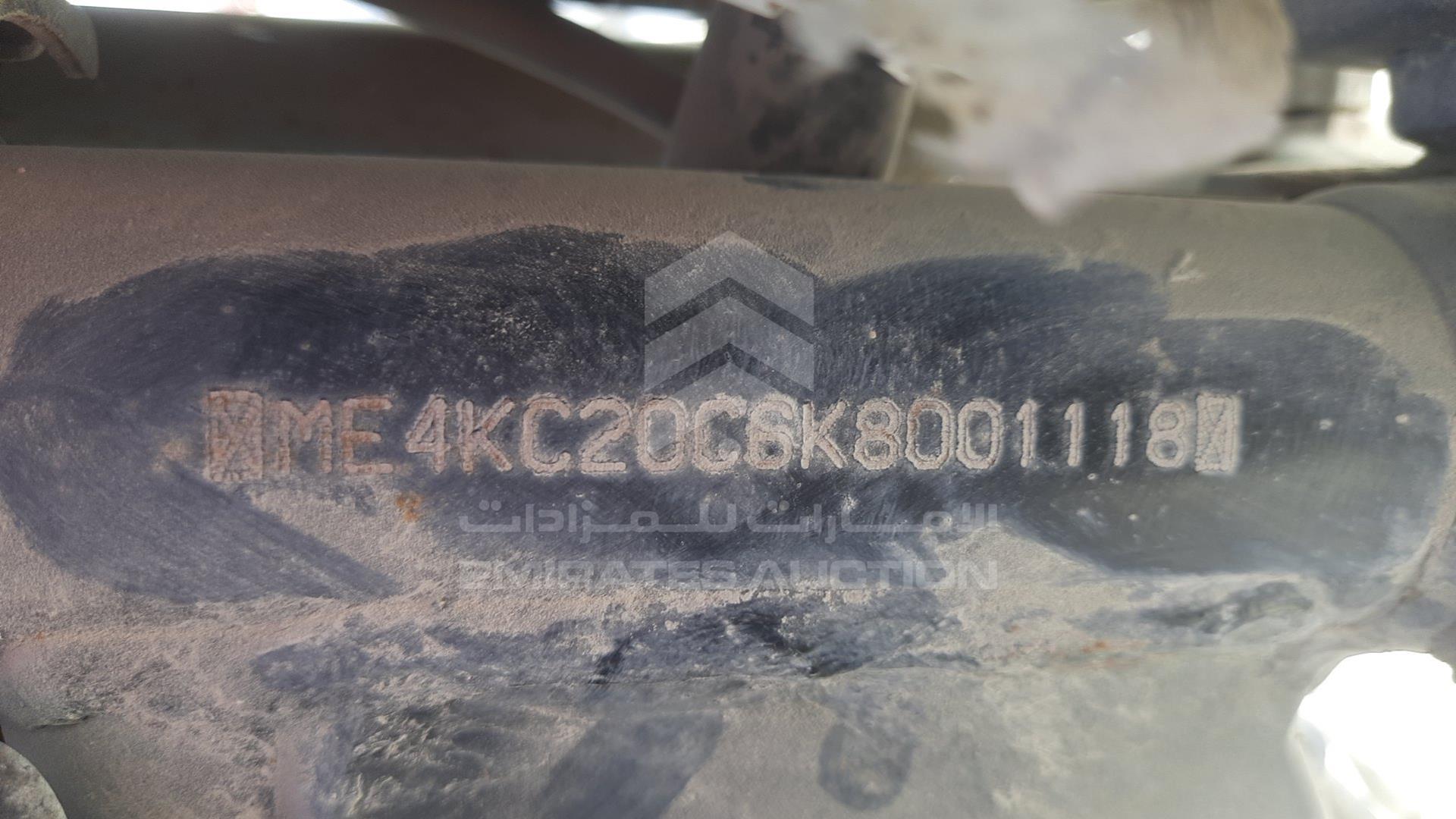 0 HONDA UNICORN VIN: ME4KC20C6K8001118