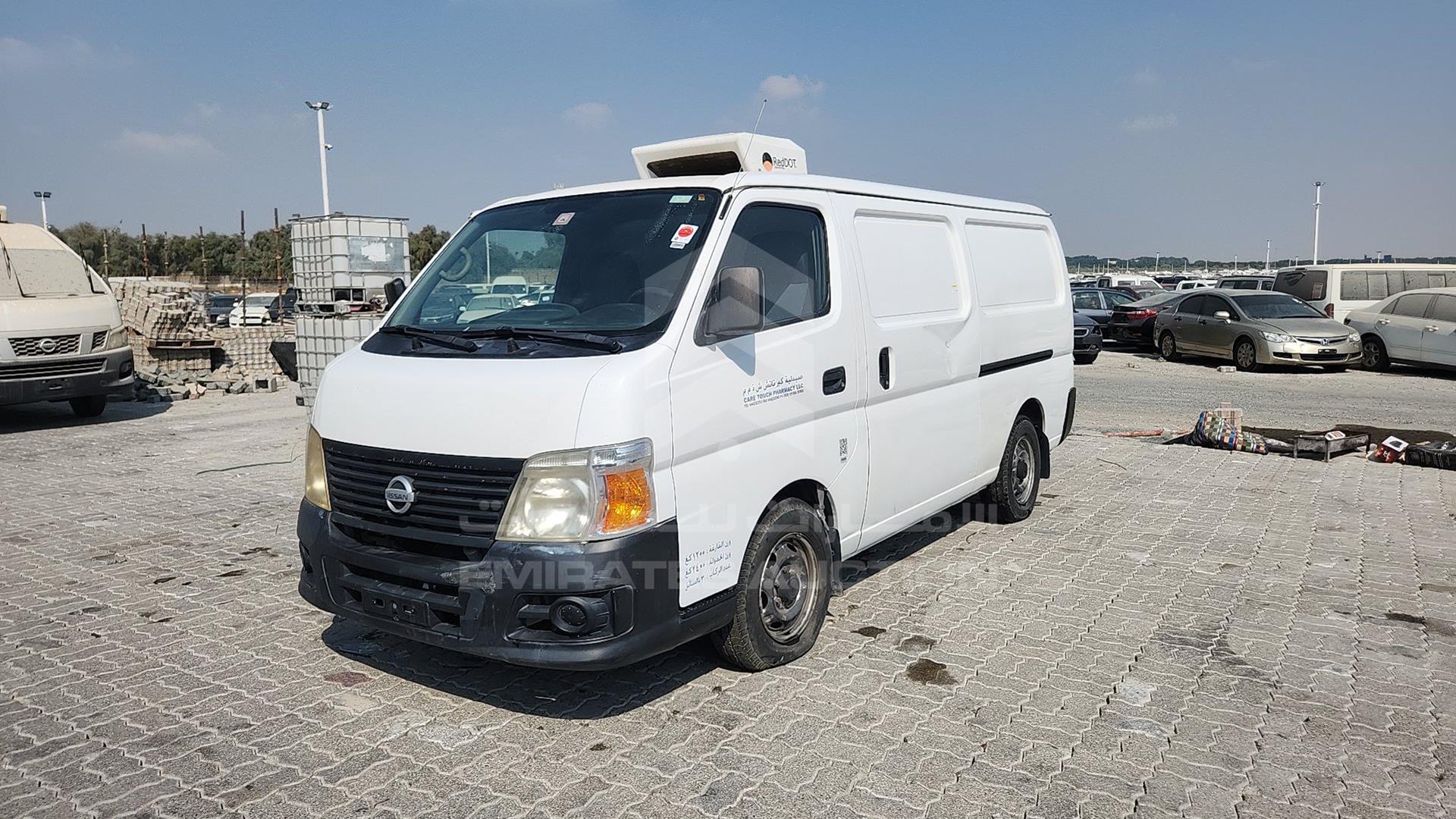 2012 NISSAN URVAN VIN: JN6AE52S2CX116312