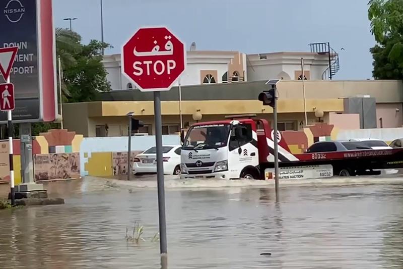 National Effort in Fujairah to Remove Flood Debris