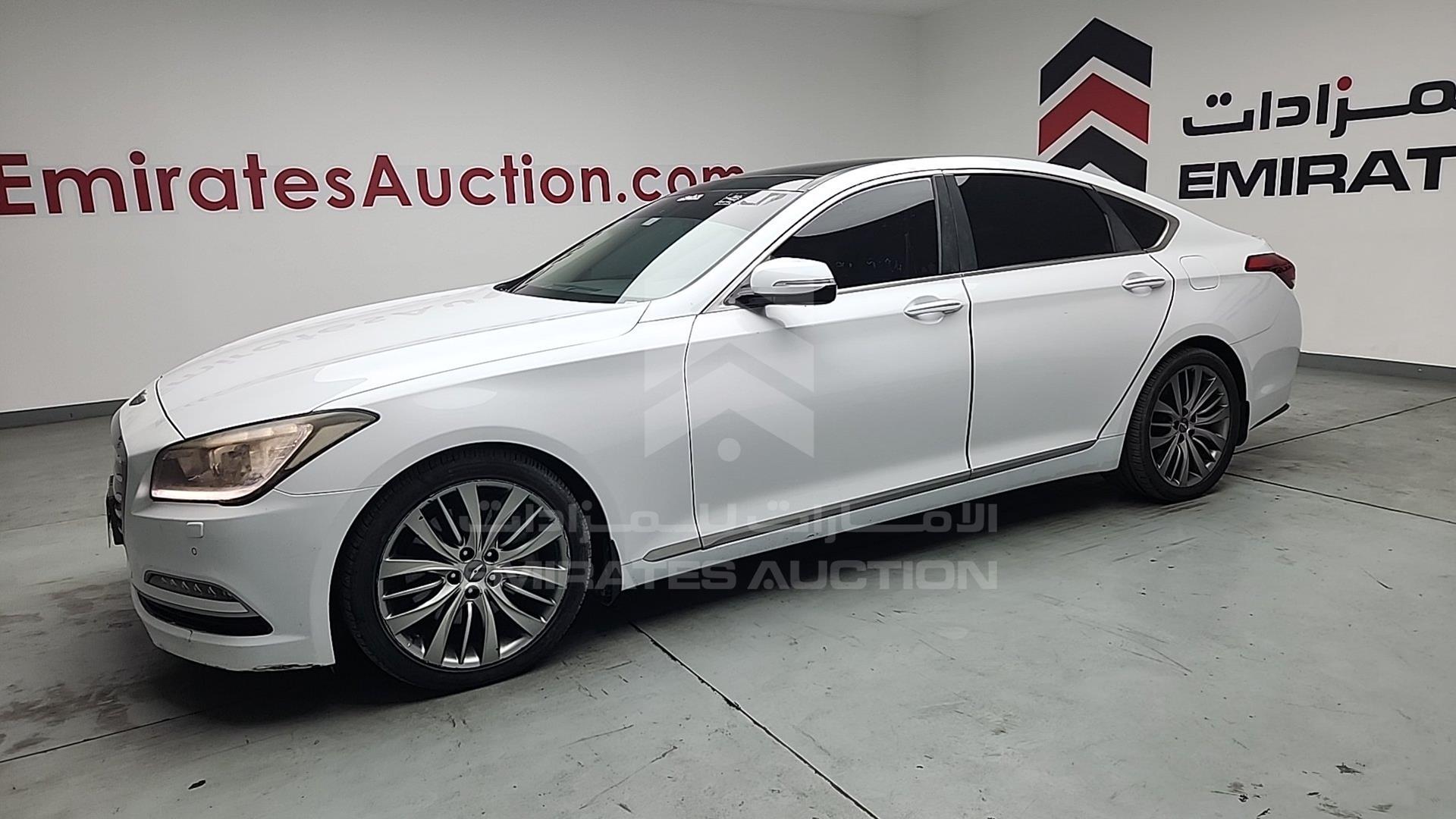 2015 HYUNDAI GENESIS VIN: KMHGN41EBFU057576