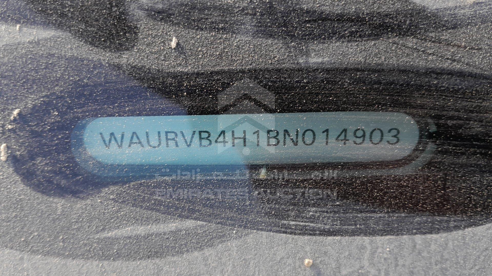WAURVB4H1BN014903 - 2011 Audi A8 - #490226