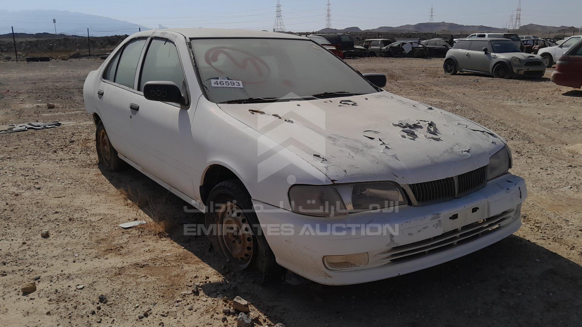 1999 NISSAN SUNNY VIN: JN1BB41S7XW007631