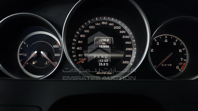 WDDGJ7HB7DG056594 Auction: EmiratesAuction Lot: 428637 WDDGJ7HB7DG056594 Mercedes C 63 AMG 2013 WHITE Photo 16