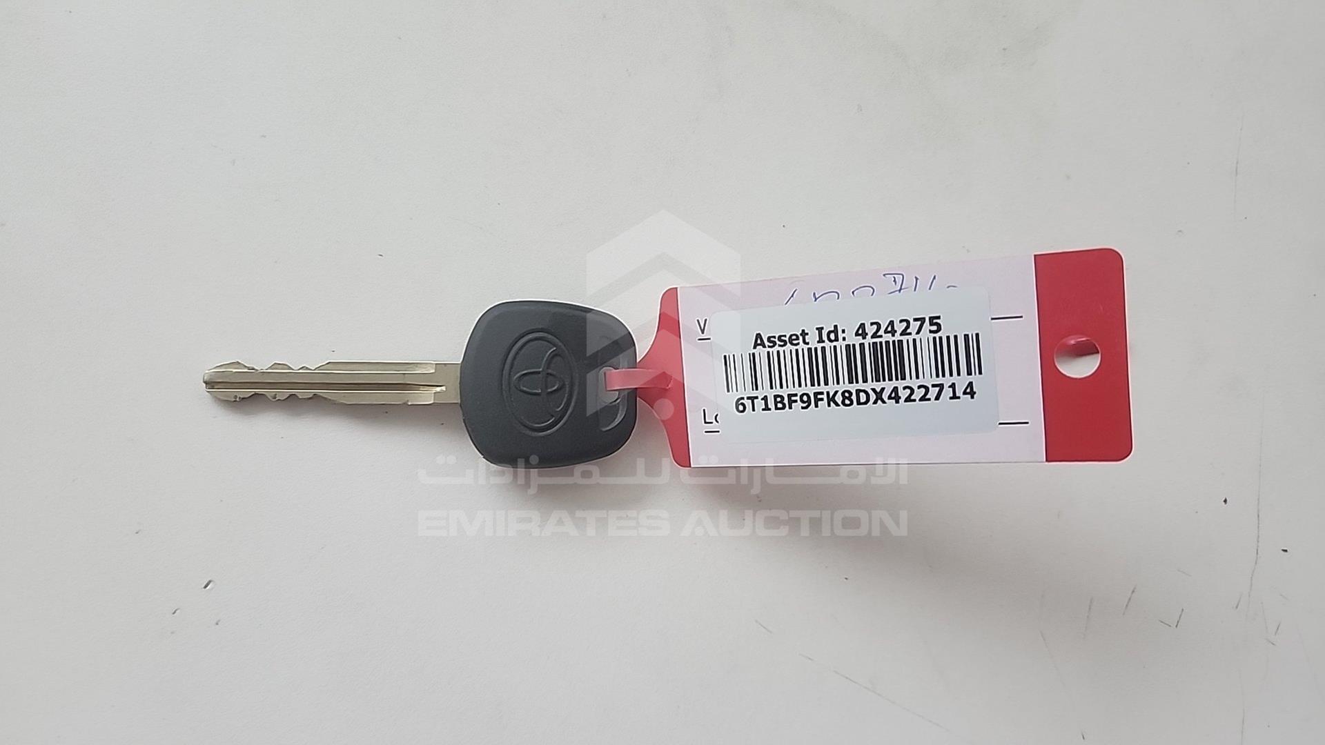 2013 TOYOTA CAMRY VIN: 6T1BF9FK8DX422714