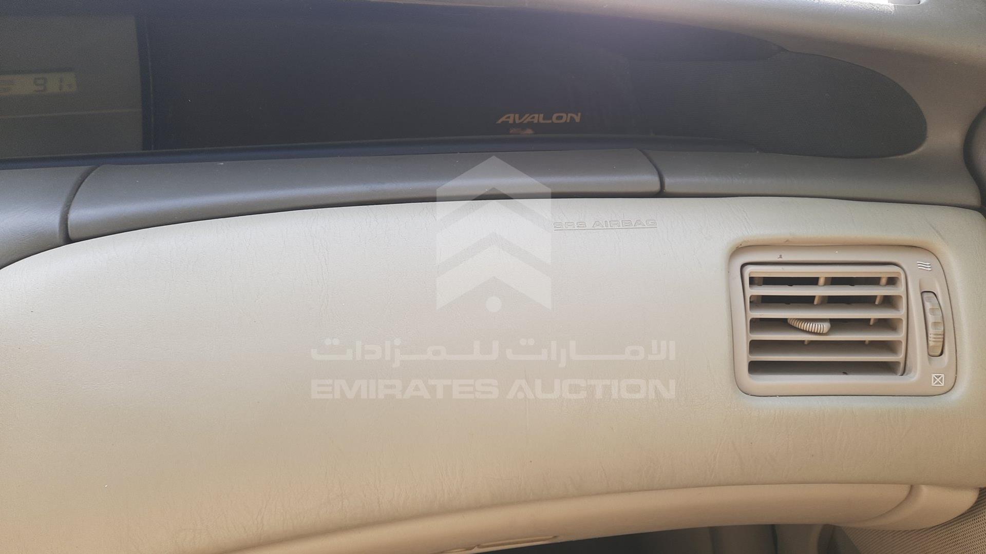 2000 TOYOTA AVALON VIN: 4T1BF28B5YU024271