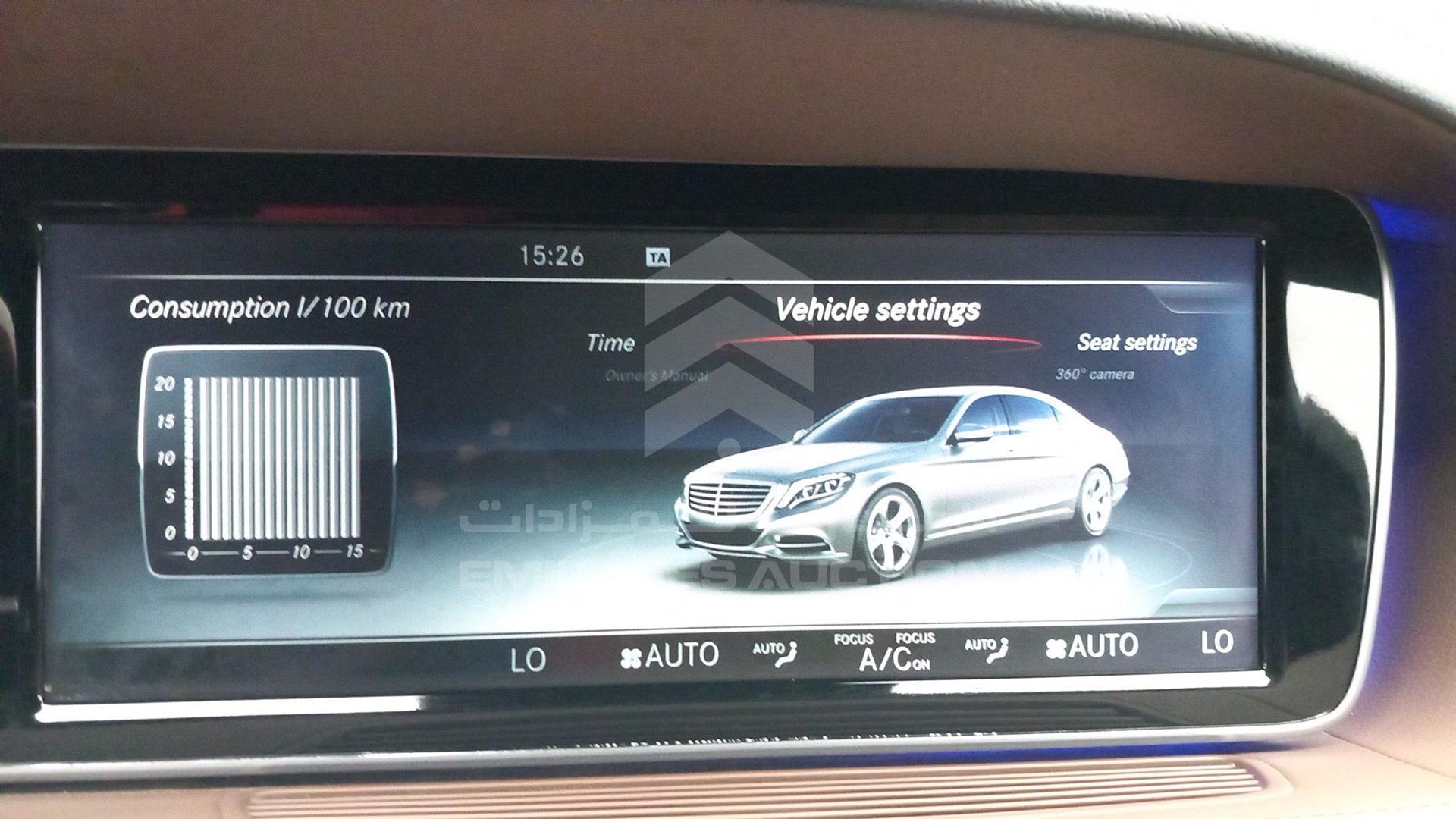 2015 MERCEDES S 500 VIN: WDDUG8CB7FA095707