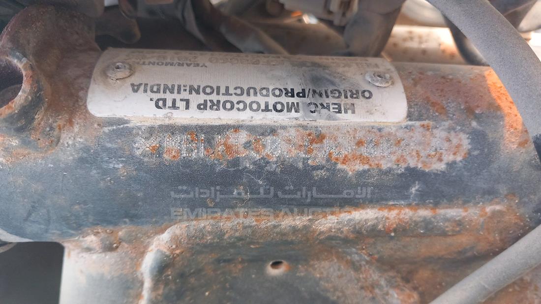 5 دراجات نارية — رقم الشاسيه على الهيكل — صورة 2