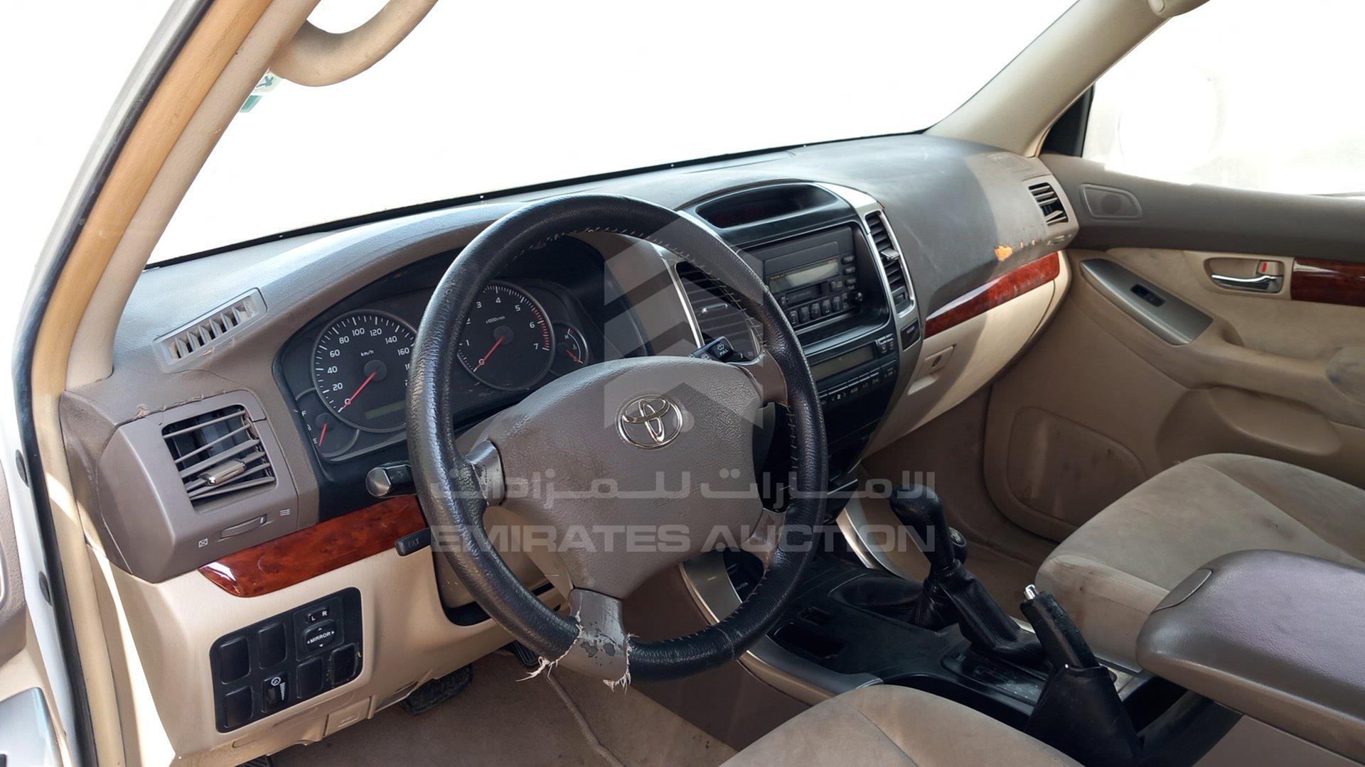 2008 TOYOTA PRADO VIN: JTEBU25J985118939