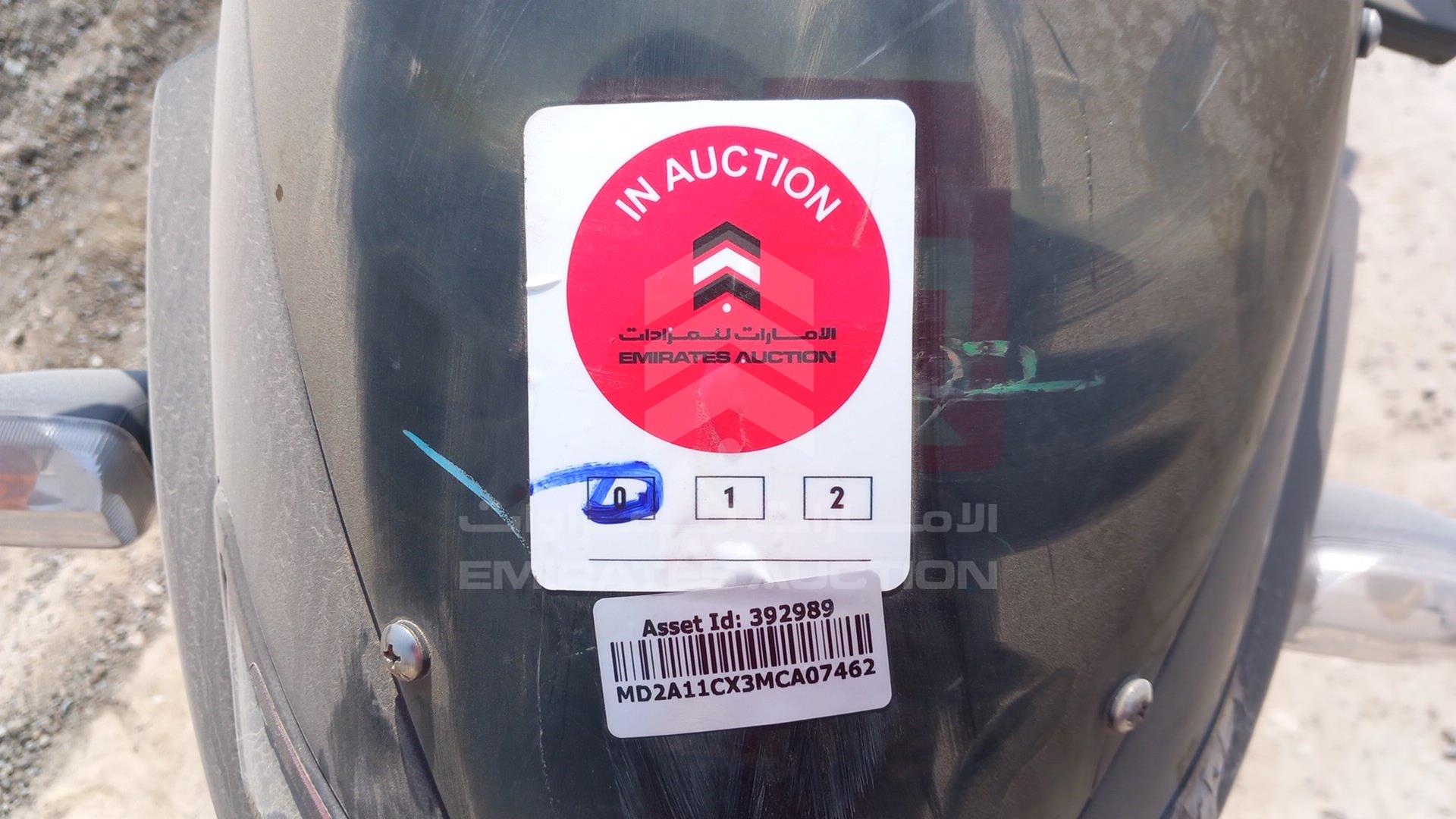 2021 BAJAJ 150 CC VIN: MD2A11CX3MCA07462