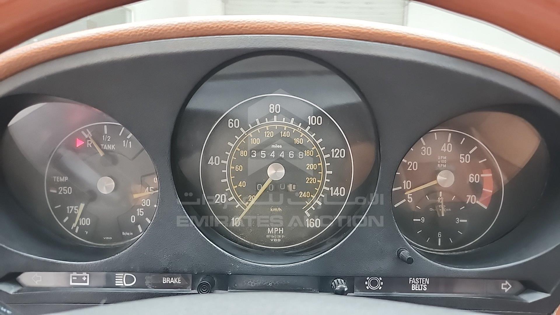 1977 MERCEDES SL 450 VIN: 10704412038946