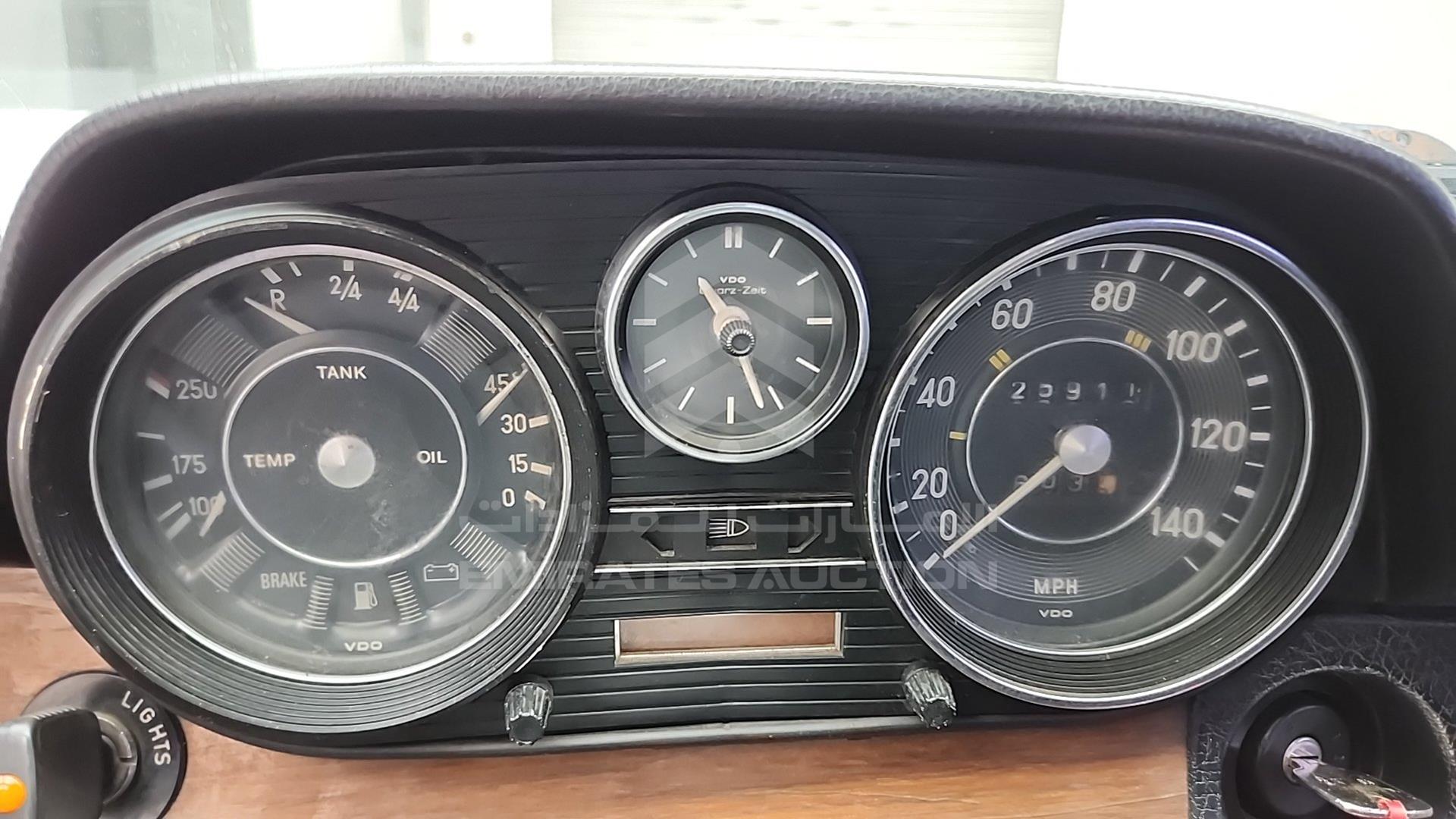 1979 MERCEDES C 280 VIN: 11406012121726