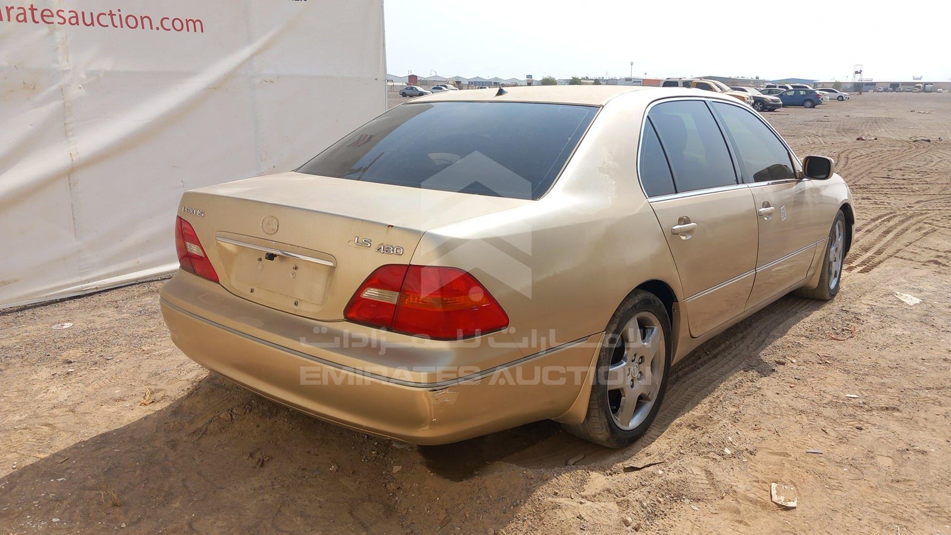 2001 LEXUS LS 430 VIN: JTHBN30F610037909