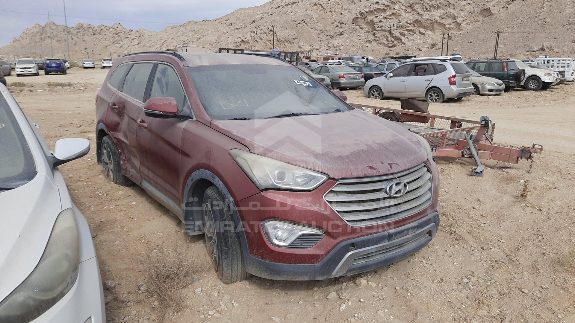 2015 HYUNDAI SANTA FE VIN: KMHSM81EXFU079194