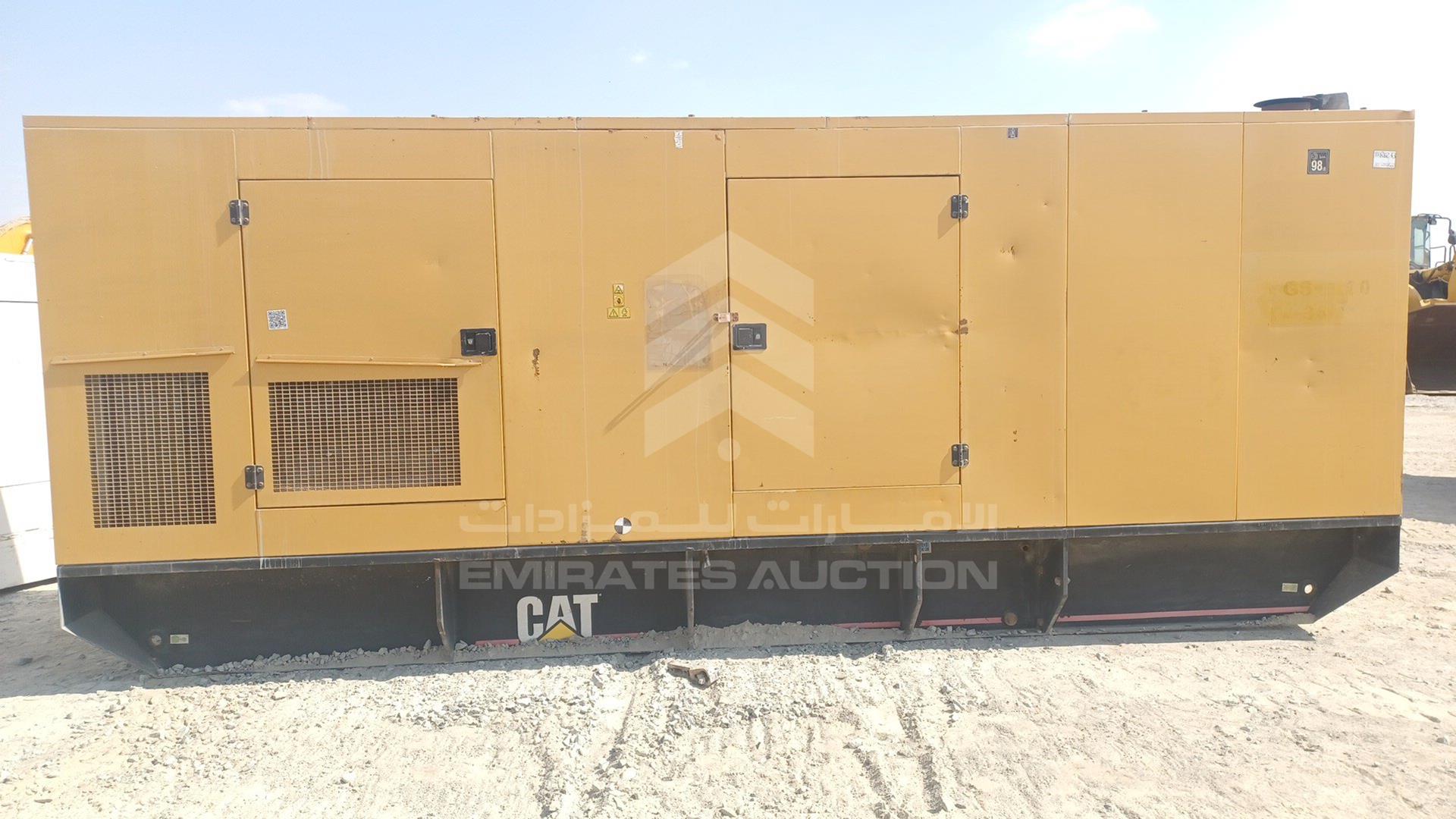 0 GENERATOR CATERPILLAR 500KVA VIN: CAT00000HC1G00768